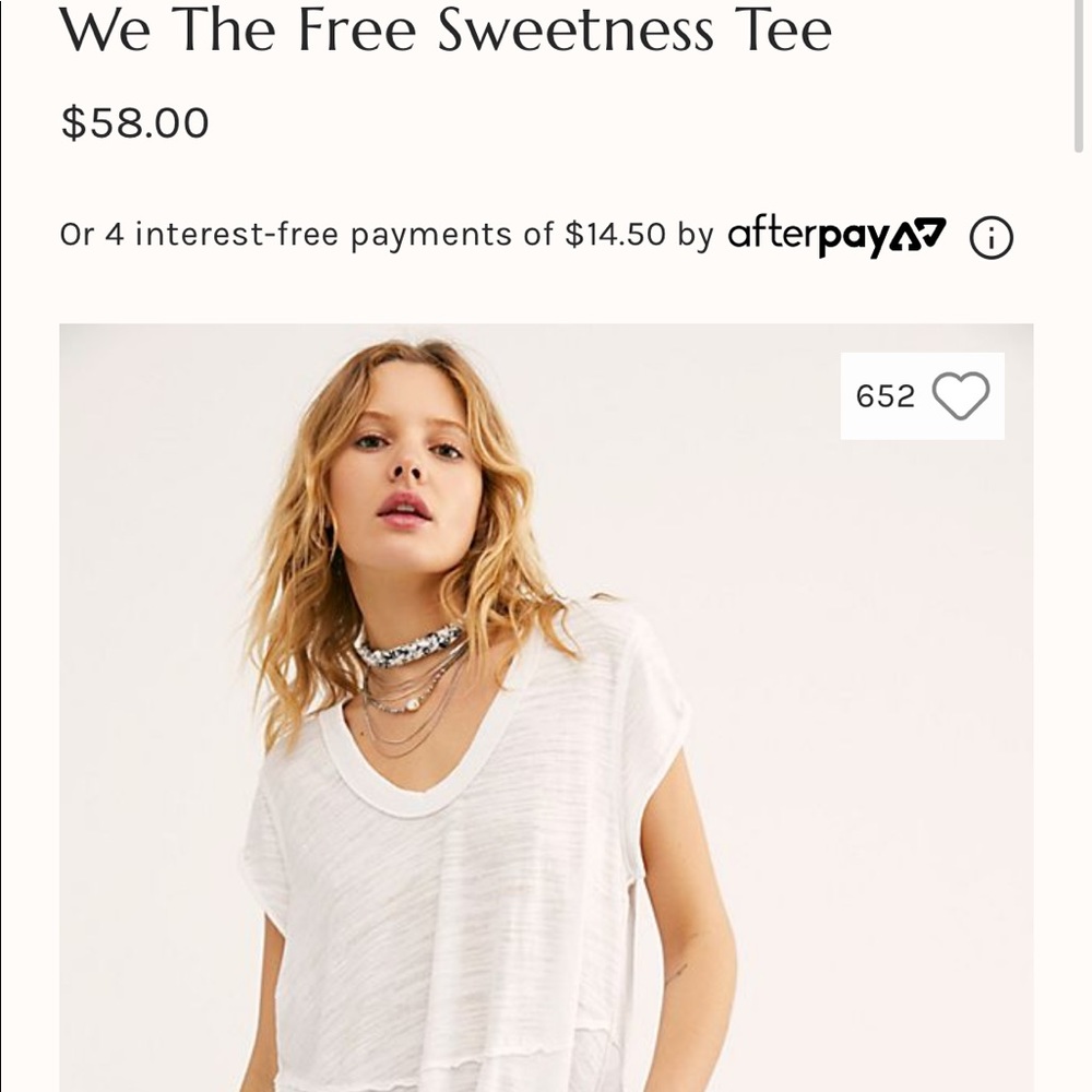 free people “we the free” top